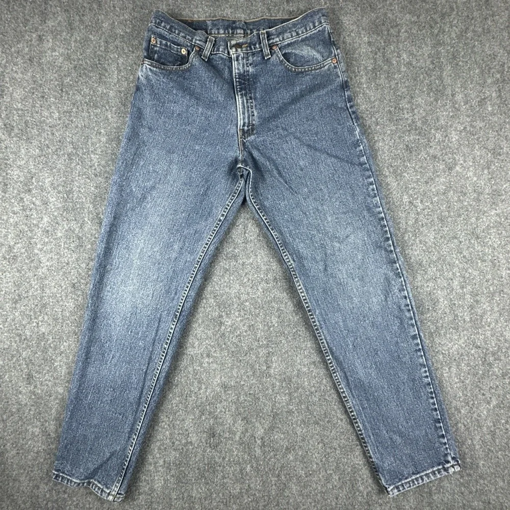 Vintage Levi's 550 Jeans Men's 34x32 Blue Made in USA Tapered Leg Relaxed Fit
